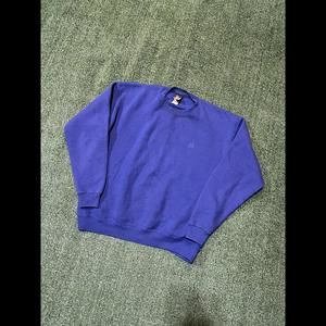 Vintage USA Olympics Navy Blue Embroidered Logo Crewneck Sweatshirt Sz Large